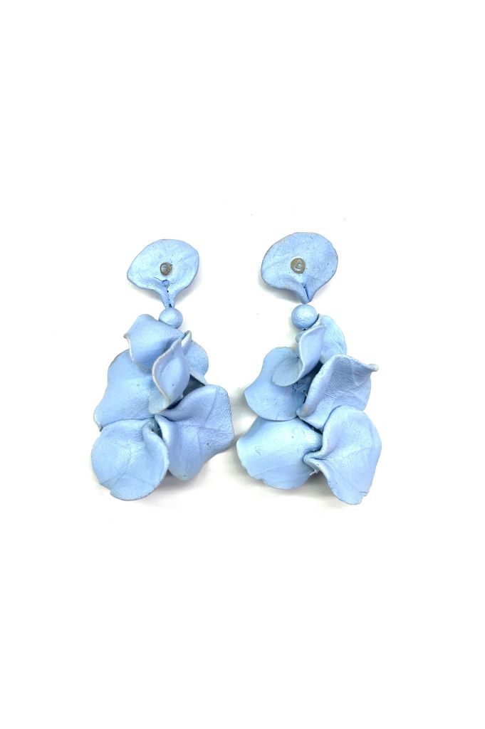 Porcelain Earrings- Azul