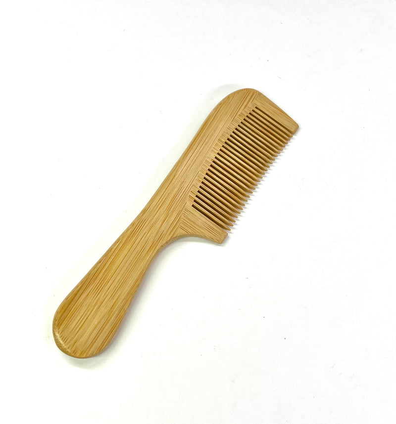 Bamboo Long Handled Comb