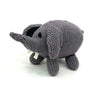 Kenana Knitters Hand Knitted 100% Organic Cotton Elephant Stuffed Animal