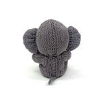 Kenana Knitters Hand Knitted 100% Organic Cotton Elephant Stuffed Animal