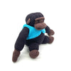 Hand Knitted Dressed Up Gorilla Stuffed Animal