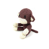 Kenana Knitters Hand Knitted Shelf Monkey Stuffed Animal