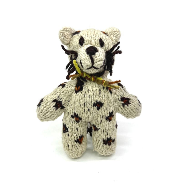 Hand Knitted Homespun Wool Jungle Fun Stuffed Animals