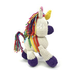 Kenana Knitters Hand Knitted Unicorn Stuffed Animal