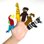 Kenana Knitters Hand Knitted Acrylic Wool 5 Finger Puppets