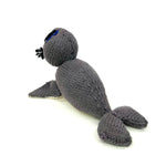 Hand Knitted Seal Stuffed Animal