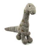 Hand Knitted Homespun Wool Dinosaur Stuffed Animal