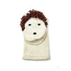 Hand Knitted 100% Homespun Organic Cotton Hand Puppet