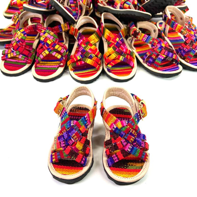 Children's Rainbow Huaraches Sandals