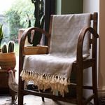 Tanzanian Hand Woven Cotton Throw - Diamond Pattern