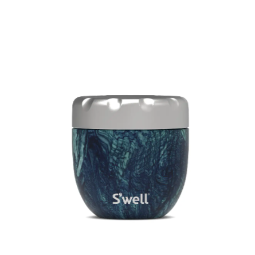 S'well Stainless Steel Food Bowls - 21.5oz - Azurite Eats - Triple-Layered  Vacuum-Insulated Containers Keeps Food Cold for 11 Hours and Hot for 7 