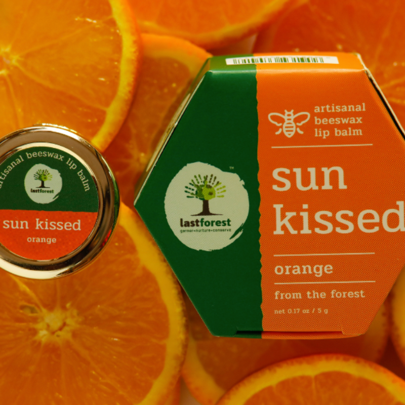 Tangerine Beeswax Lip Balm