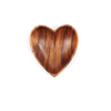 Acacia Wood Heart Bowl