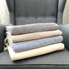Tanzanian Hand Woven Cotton Throw - Diamond Pattern