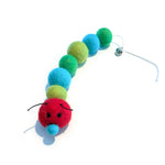 Colorful Caterpillar Cat Toy or Eco Freshener