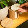 Bamboo Holder for Cotton Facial Rounds